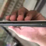 Swollen battery breaks the displ