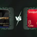 dimensity 9500 vs snapdragon 8 elite benchmark comparison