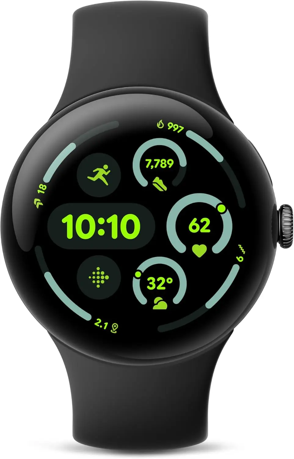 pixel watch 3 in black