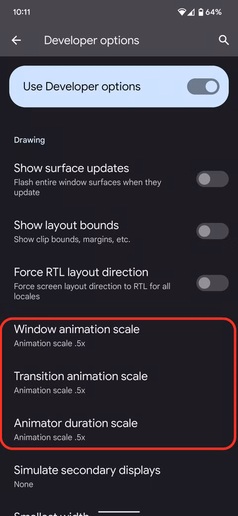 8 proven tips to speed up your Xiaomi device 3 Speed up animations Android