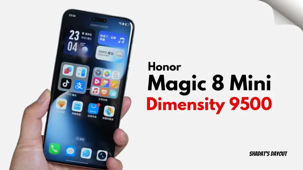 Honor Magic 8 Mini specs leak: 6.31″ screen, 5–6mm thickness, and a bigger battery than expected 2 Honor Magic 8 Mini specs leak