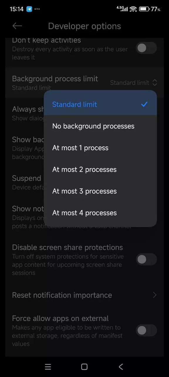 8 proven tips to speed up your Xiaomi device 6 limit background processes