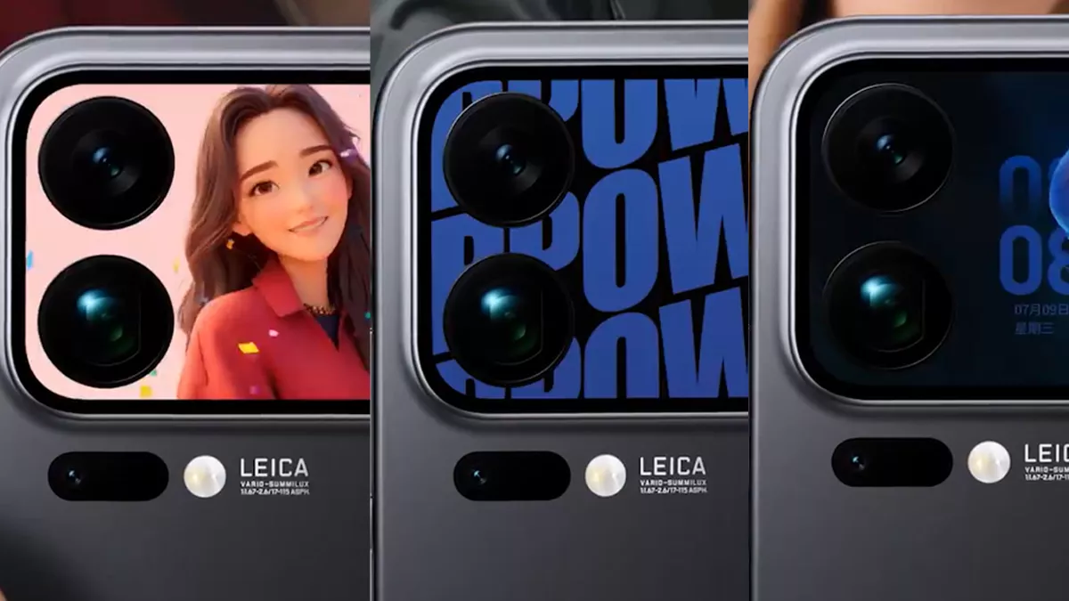 xiaomi 17 pro backscreen with images