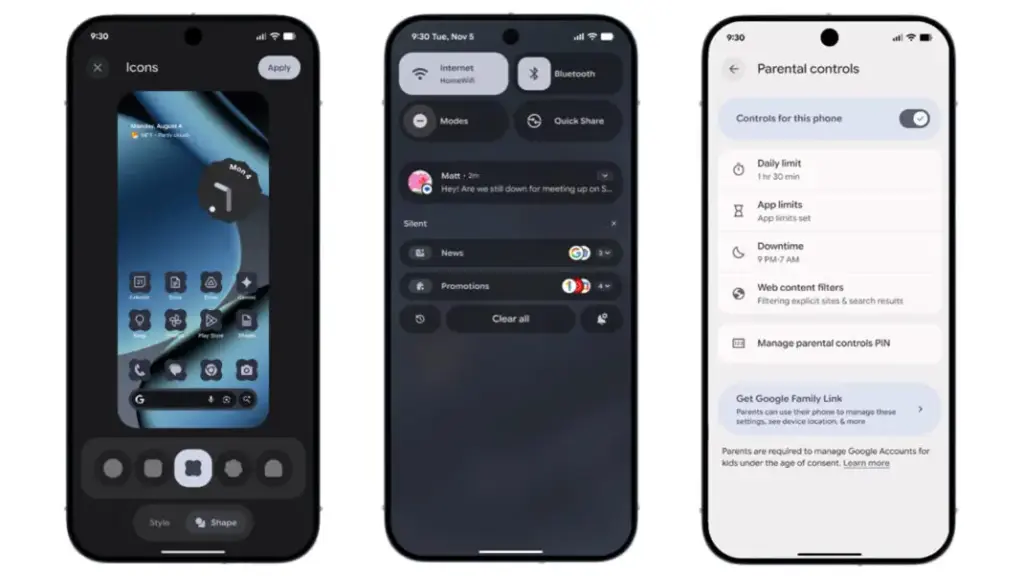 android screen customization
