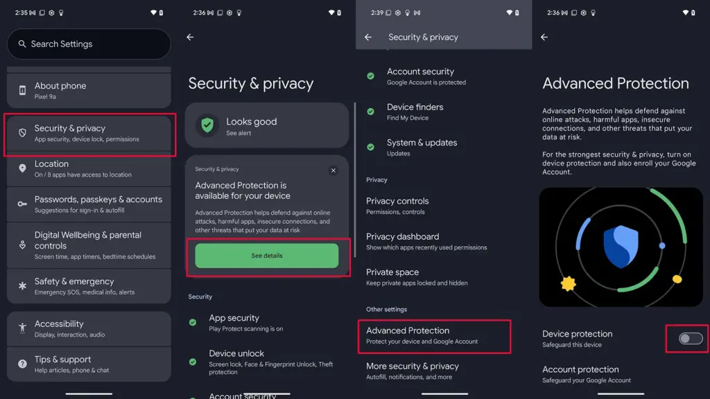 Android 16's Best Security Feature Is Just One Tap Away - Here's How to Turn It On 13 anable Android 16 Advanced Protection feature