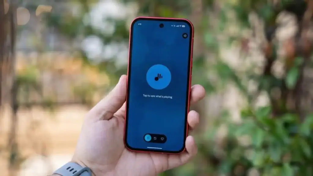 Google Pixel now playing