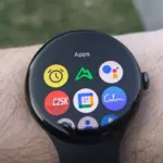google pixel watch 3 on hand