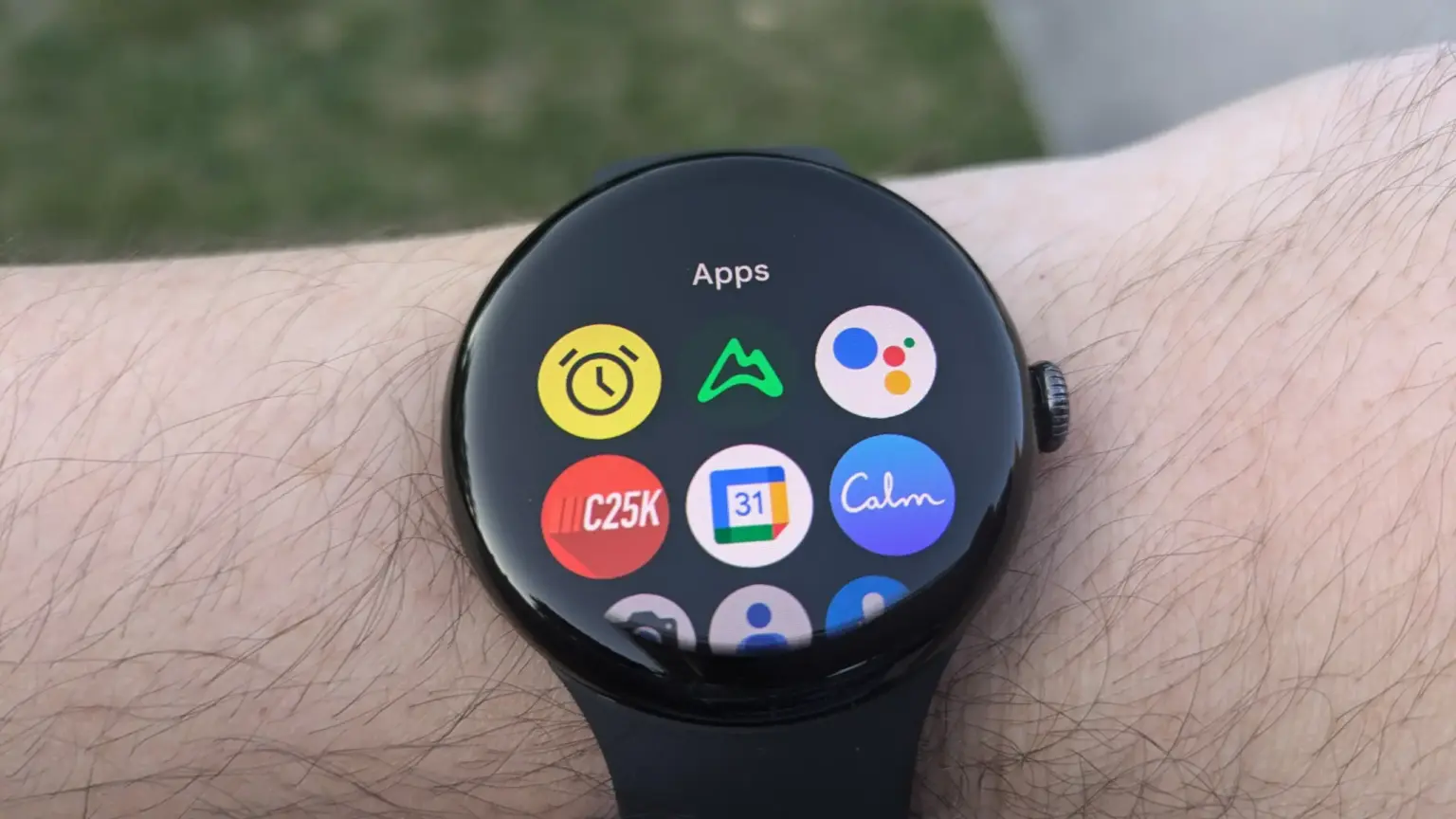 google pixel watch 3 on hand