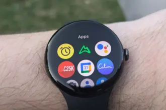 google pixel watch 3 on hand