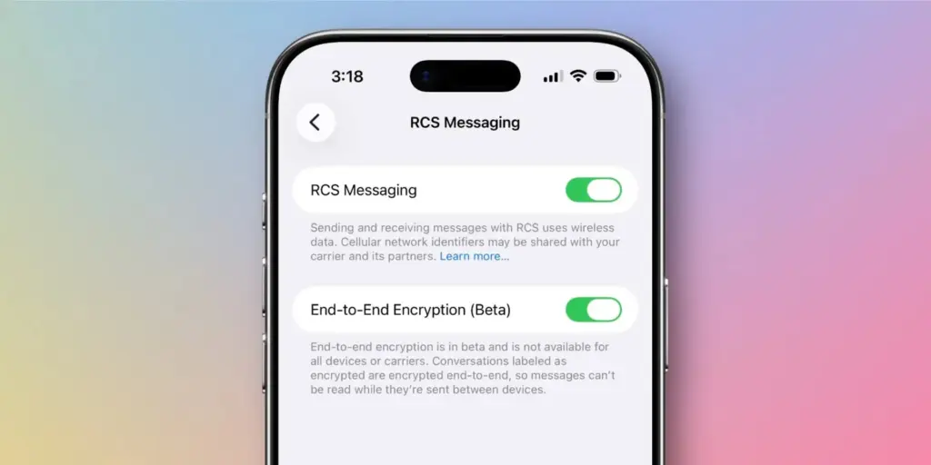 Apple Brings End-to-End Encrypted RCS Messaging to iPhone and Android